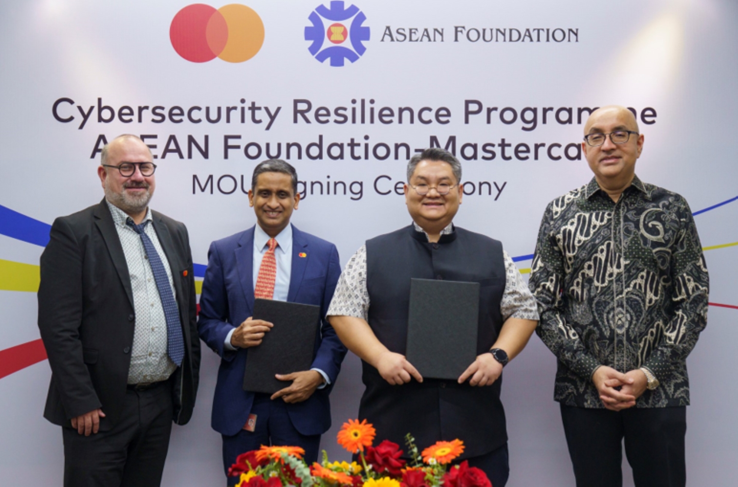 มาสเตอร์การ์ด ลงนาม มูลนิธิอาเซียน เปิดตัวโครงการ Cyber ​​Resilience